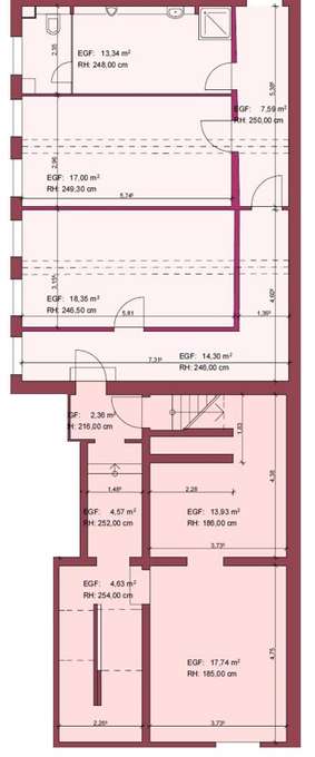 Grundriss Souterrain
